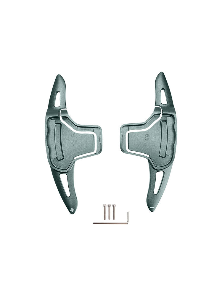 Palettes de changement de vitesse au volant pour Kia K5 2016-2019, gris aluminium
