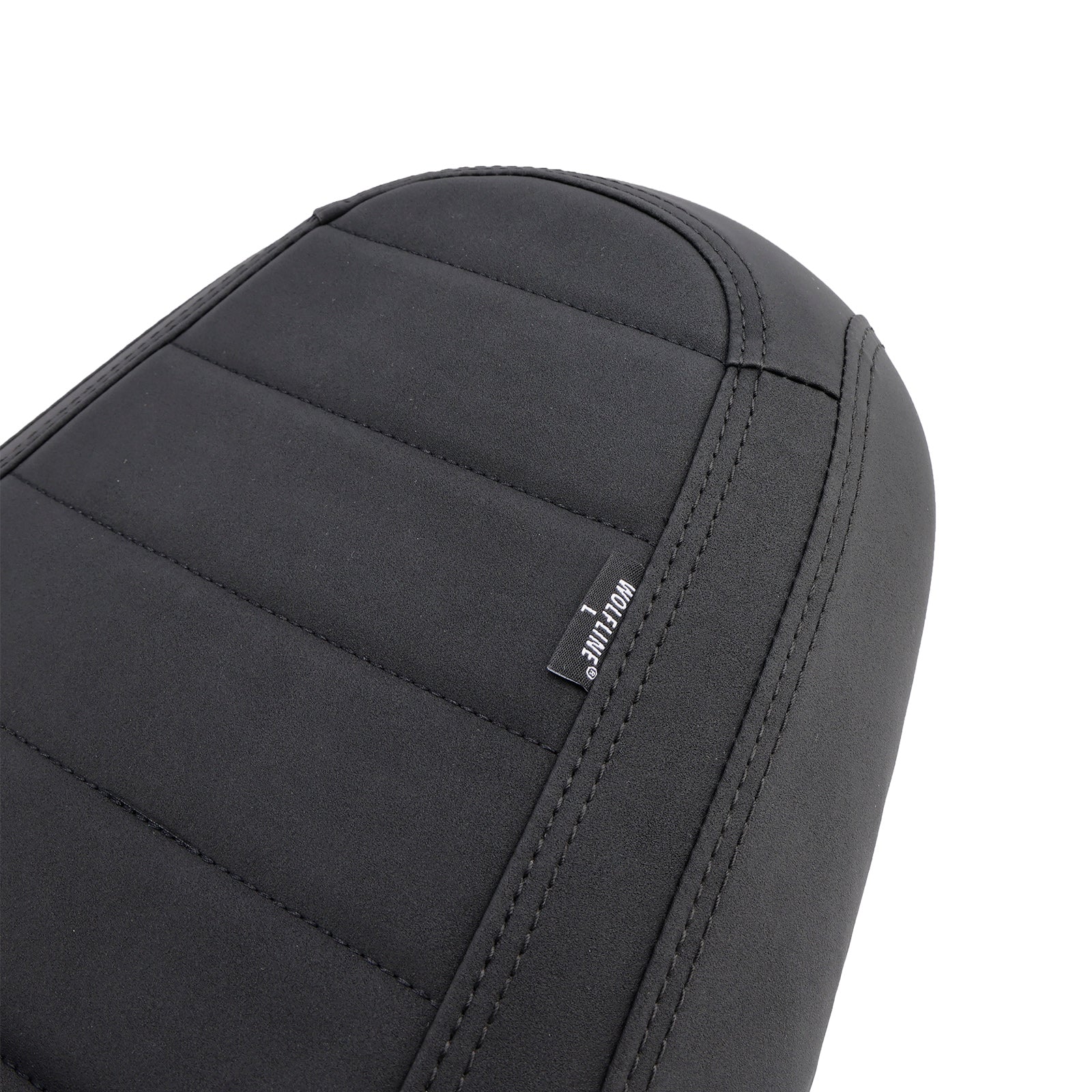 Cuscino del sedile del passeggero e parte posteriore nera inferiore per Street Twin Speed ​​Twin Brownc