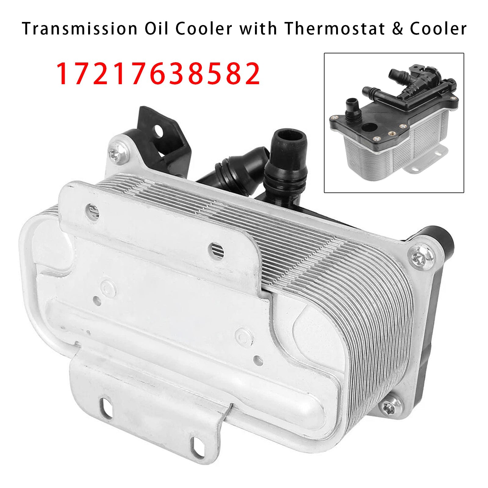 Hladilnik olja menjalnika s termostatom 17217638582 za BMW serije F10 528i 2012 2013 2014 2015 2016