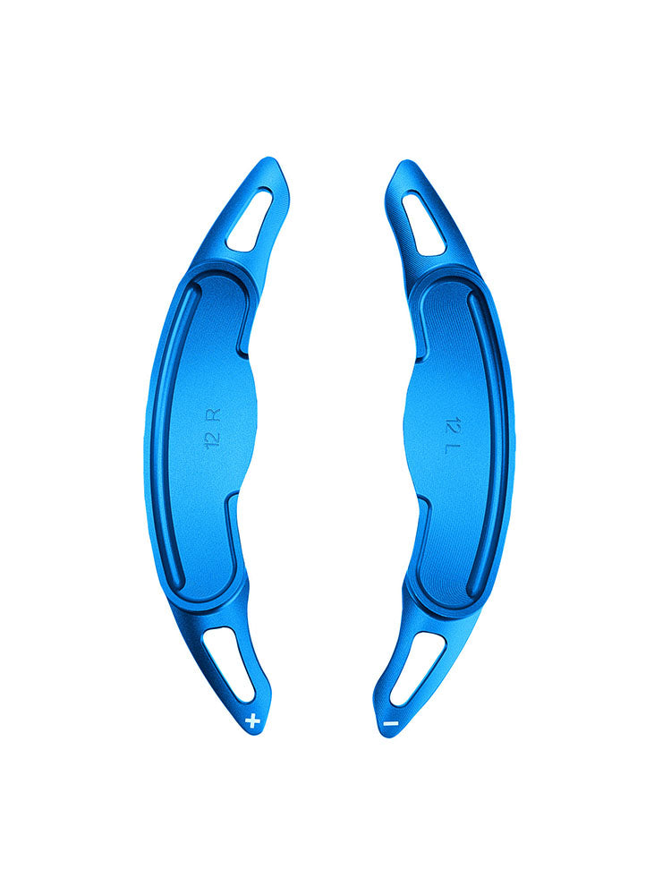 Palettes de changement de vitesse au volant pour Mini F54 F55 F56 F57, aluminium bleu
