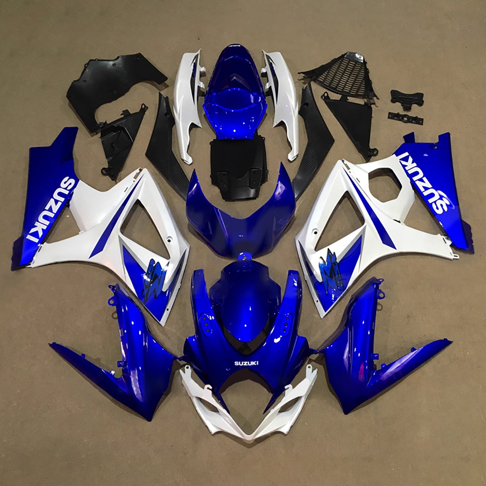 Kit de carénage injecté en plastique ABS pour Suzuki GSXR1000 2007-2008 K7