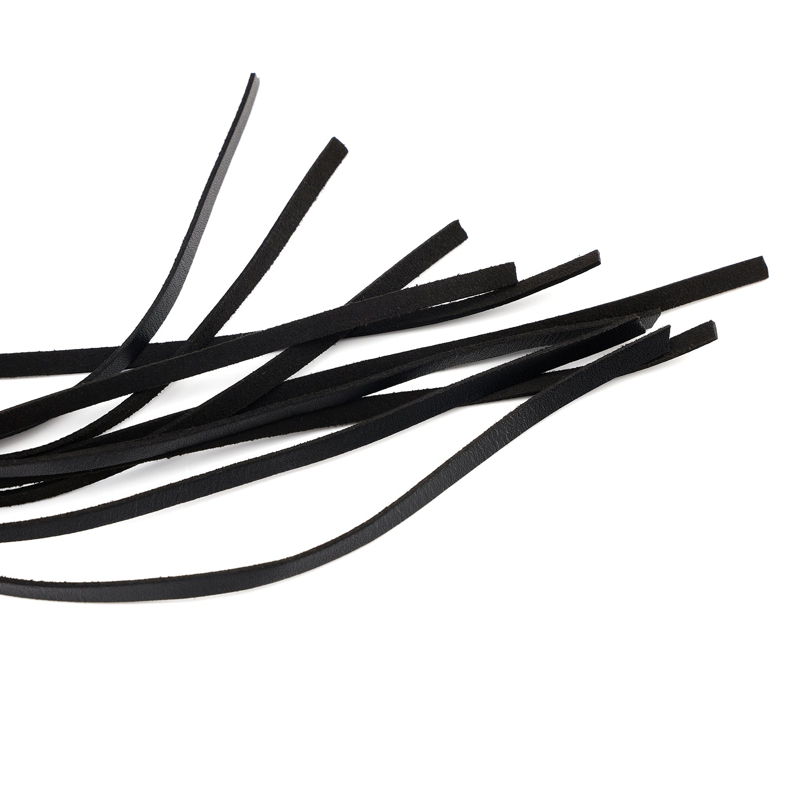 Décoration de poignée de frein à pompon noir pour guidon Dyna Road Glide Road King