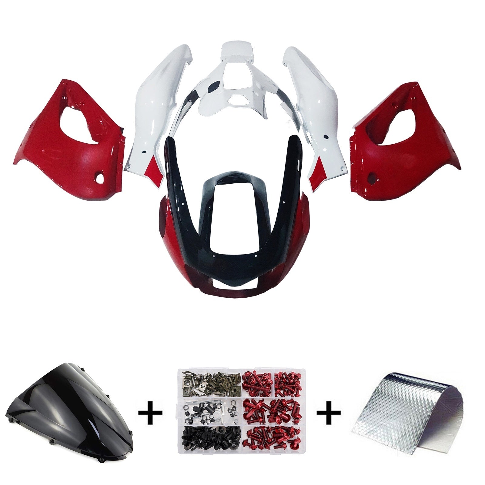 Kit de carrocería ABS carenado de inyección para Yamaha YZF1000R Thunderace 1997-2007