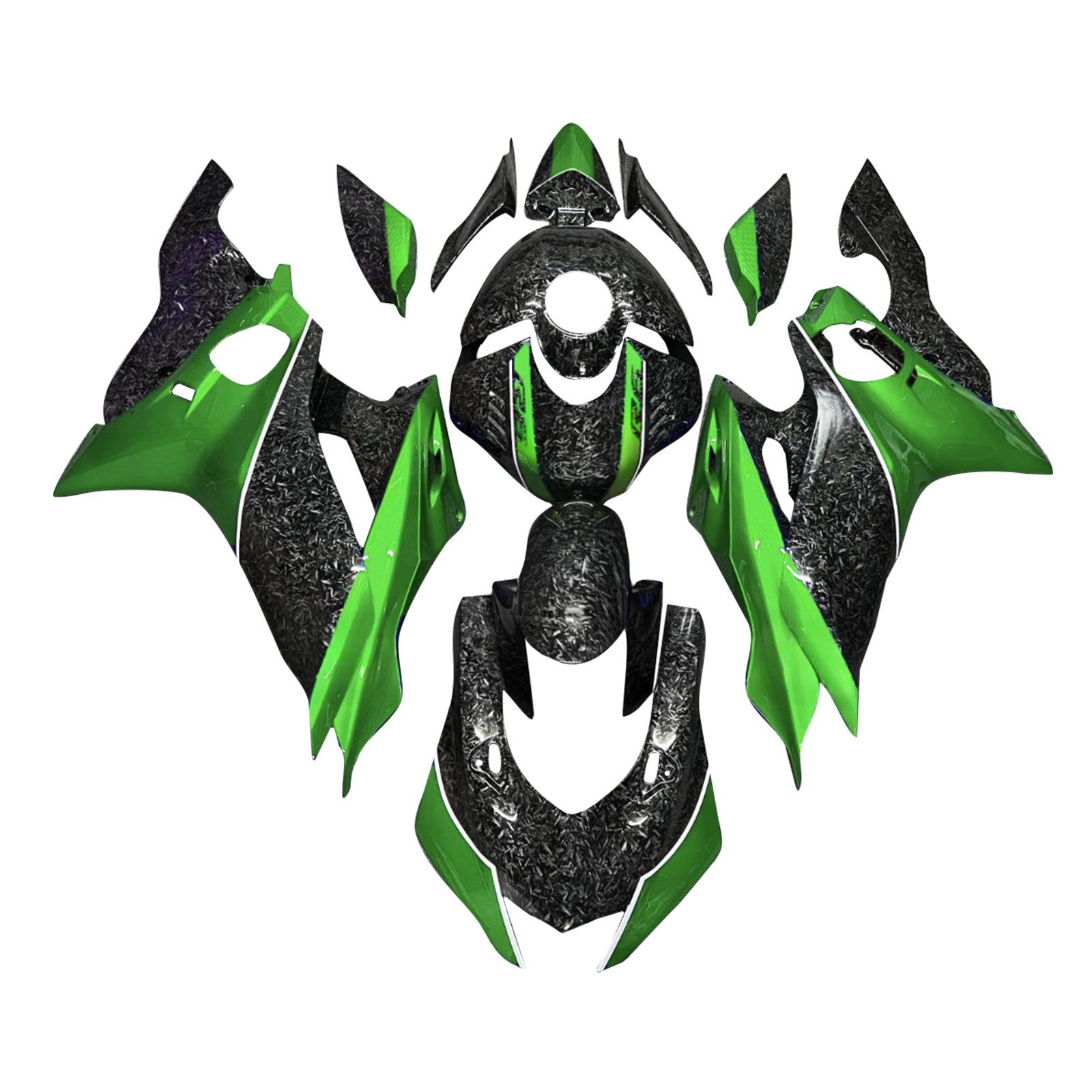 Kit carena iniettata in plastica ABS per Yamaha YZF-R6 2017-2023