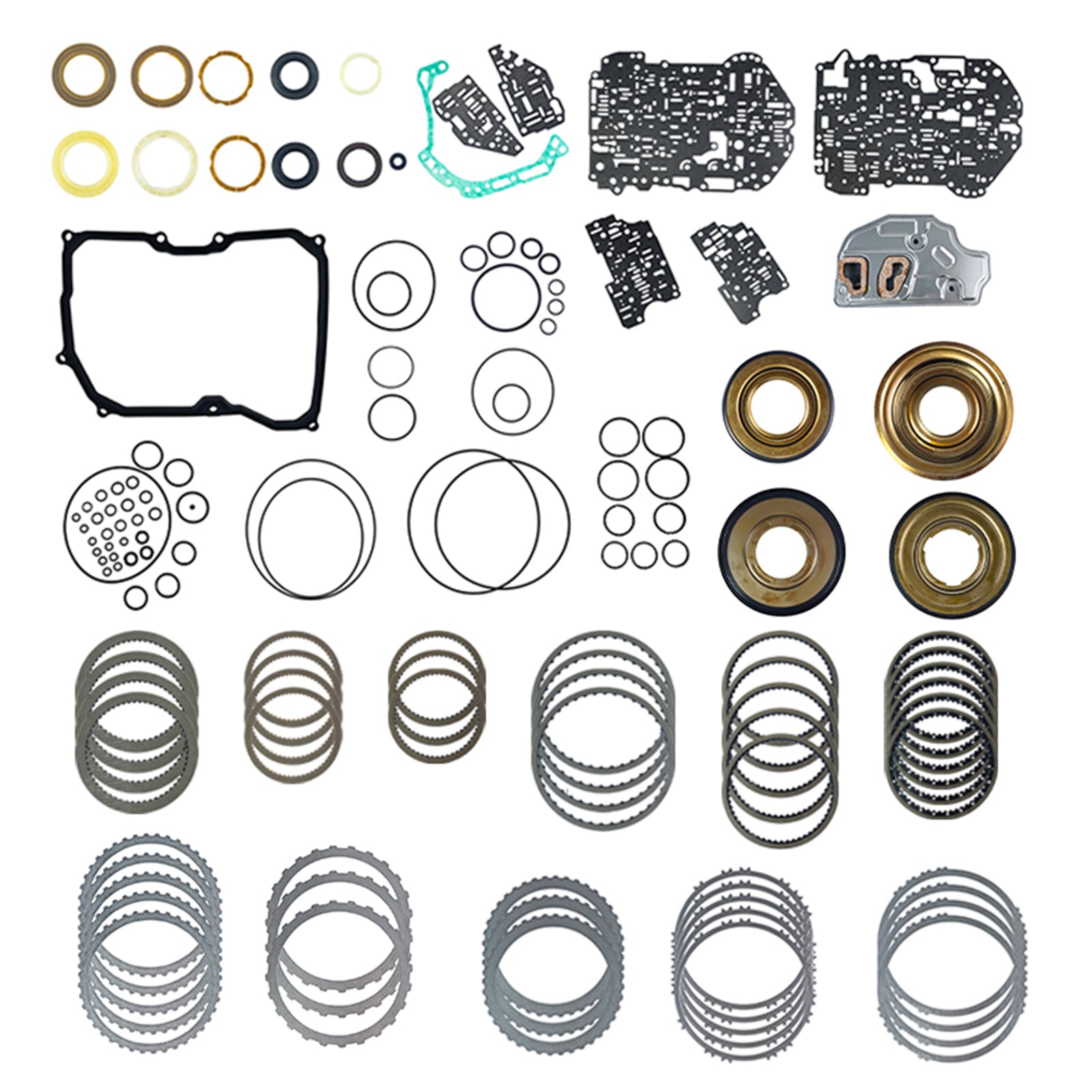 Transmissie Master Revisieset A4 (2.0L) 09G 2006-2010 Koppelingsafdichtingsset TF60SN
