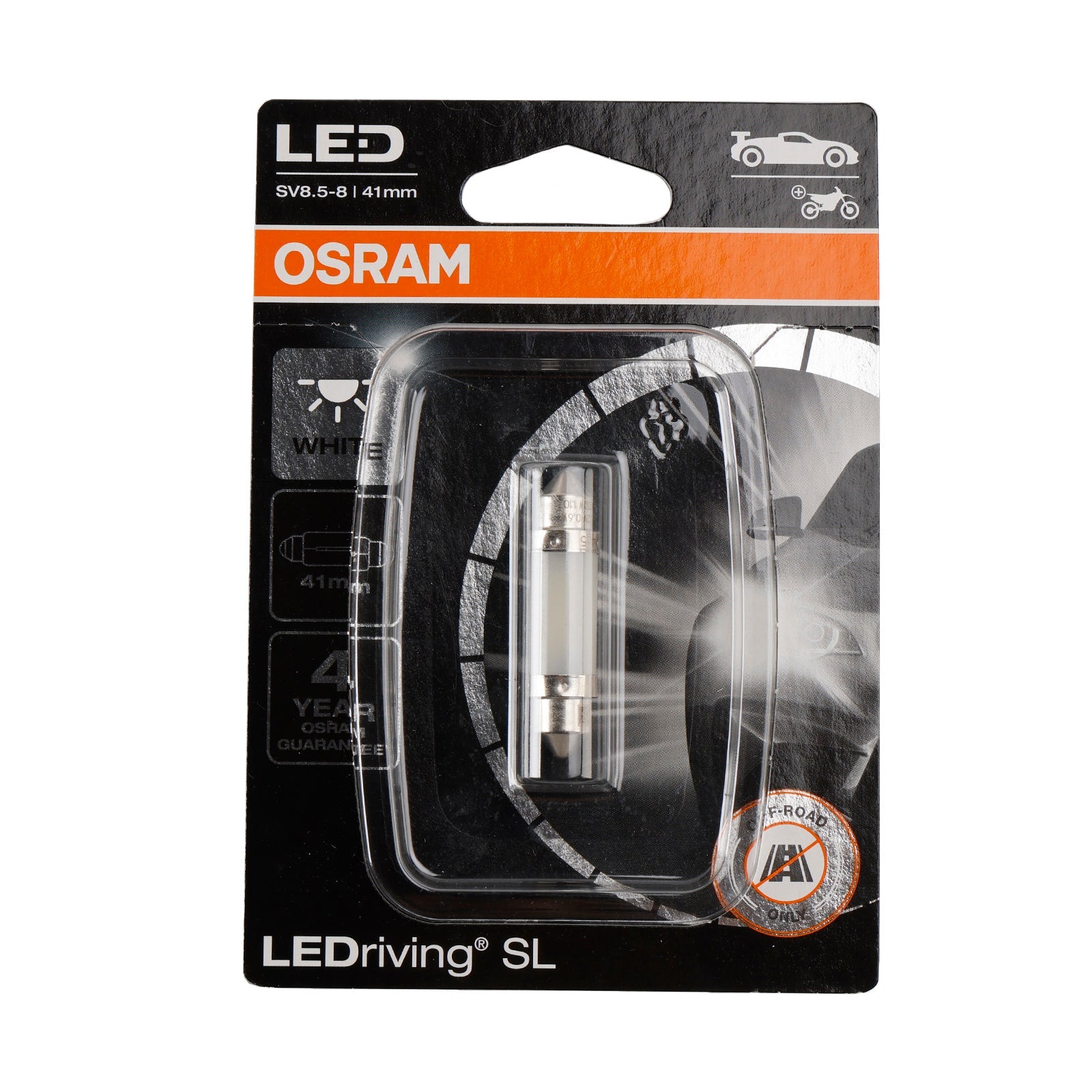 LEDRIVING SL C5W 6413DWP 41 mm 12 V 0.6 W 6 000 K