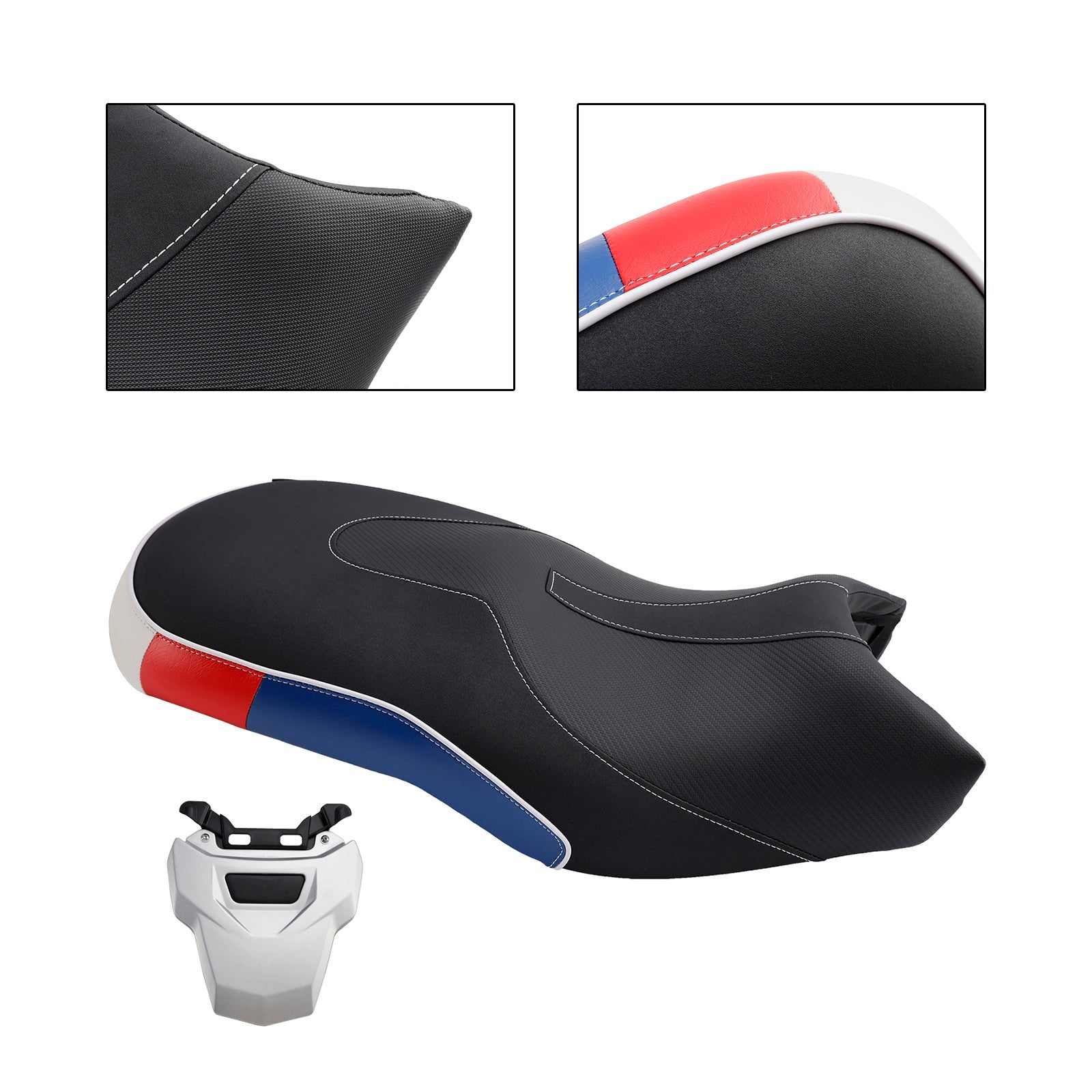 Wymień niebieskie przednie/tylne siedzenie kierowcy dla BMW R1200GS 13-18 R1250GS