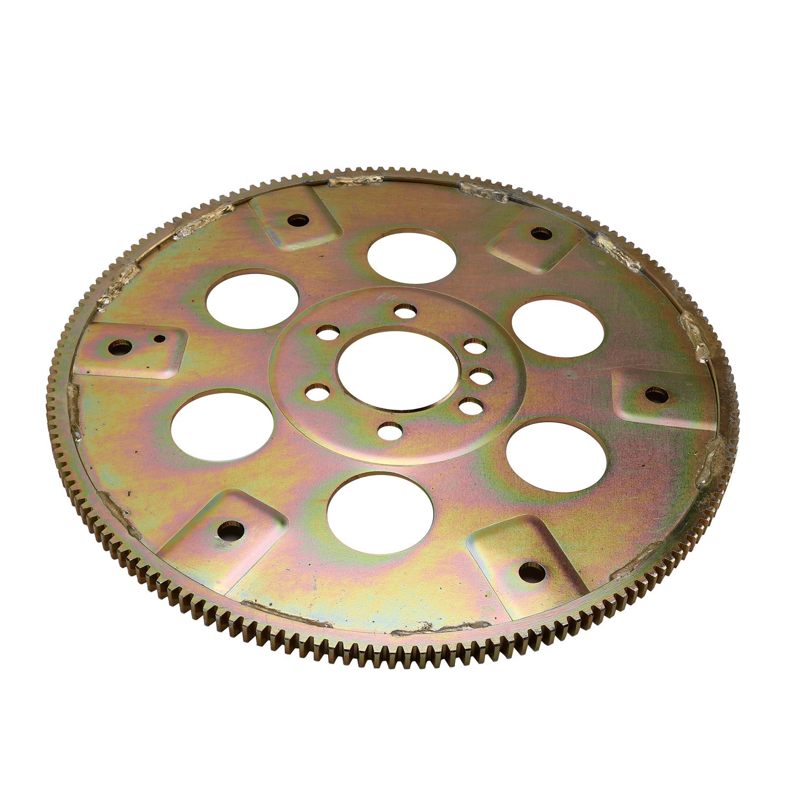 Volant moteur externe en acier zingué blanc 168 dents pour Chevy 454 (1970-1990) - Référence : 1845400