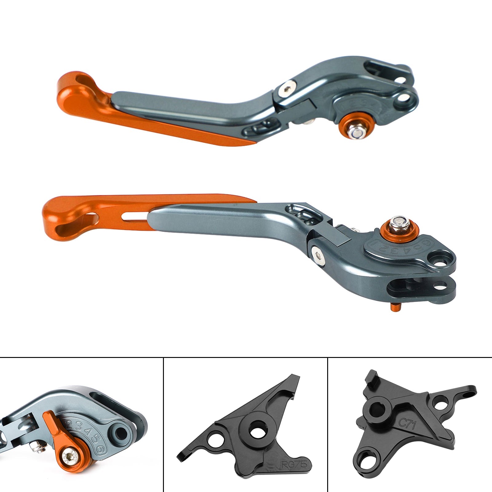 Levier de frein d'embrayage réglable pour BMW R NINE T /PURE/RACER 2017-2023