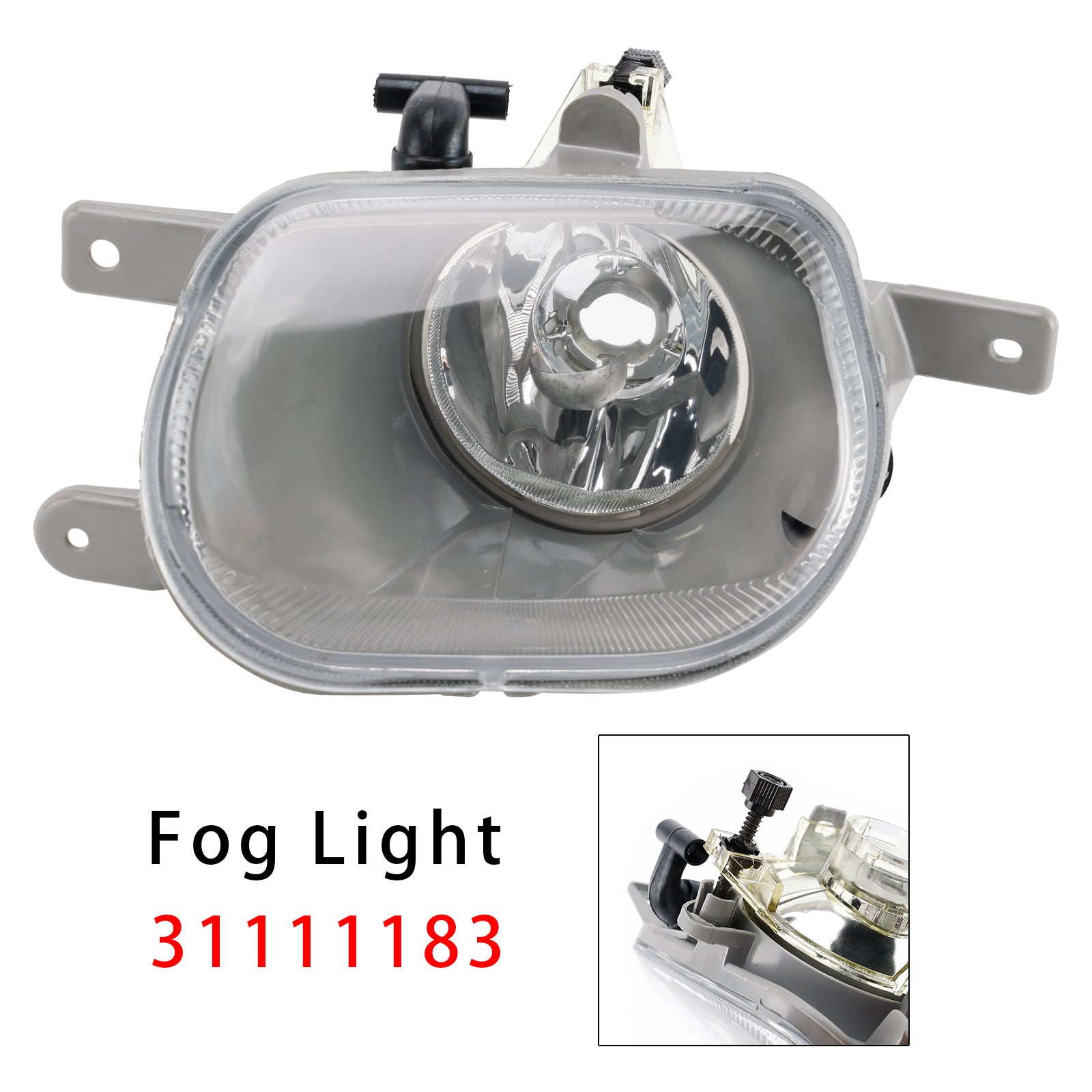 Fendinebbia anteriore destro per Volvo XC90 I 2.5L 3.2L 4.4L 03-14 31111183