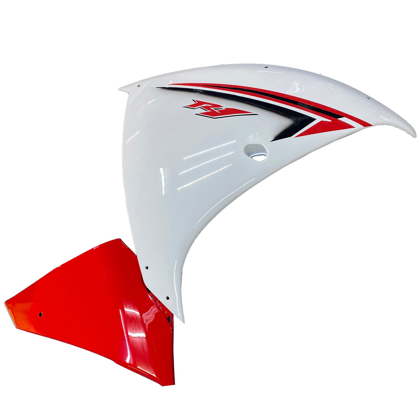 Red White Injection Plastic ABS Fairing Fit for Yamaha YZF R1 2009-2011