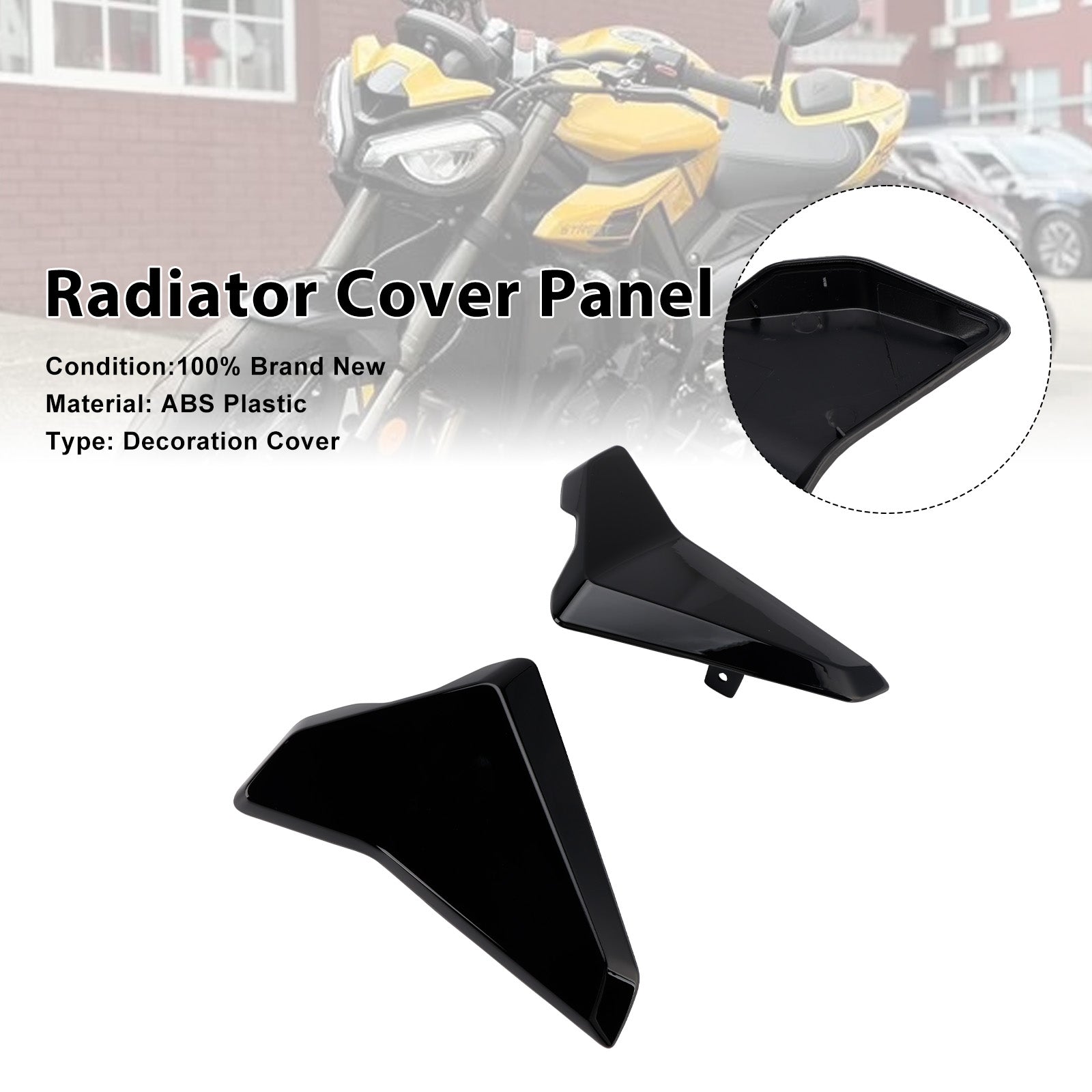 Carénages latéraux de radiateur pour Street Triple 765 R/RS 2023-2025