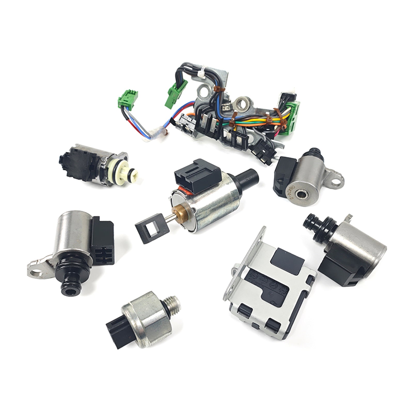 Lanzamiento 2010–2015 - L4 2.0L, 2.4L CVT FWD (F1C1A, 2800A109) CVT JF011 Kit de electrovan de transmisión A Sensor