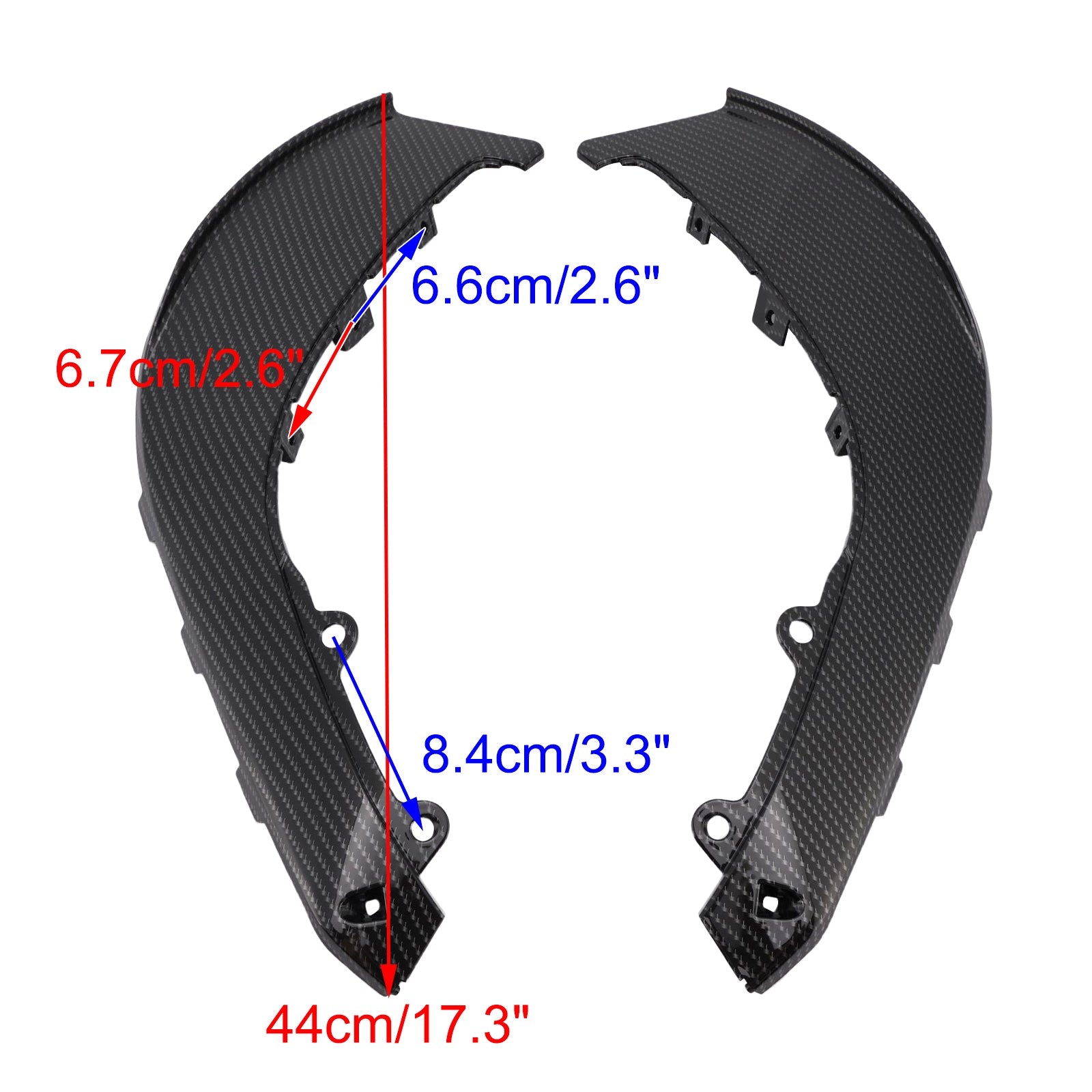 Ylävalo, sivupaneelit, runko ja huppu Aprilia RSV4 2021-2024