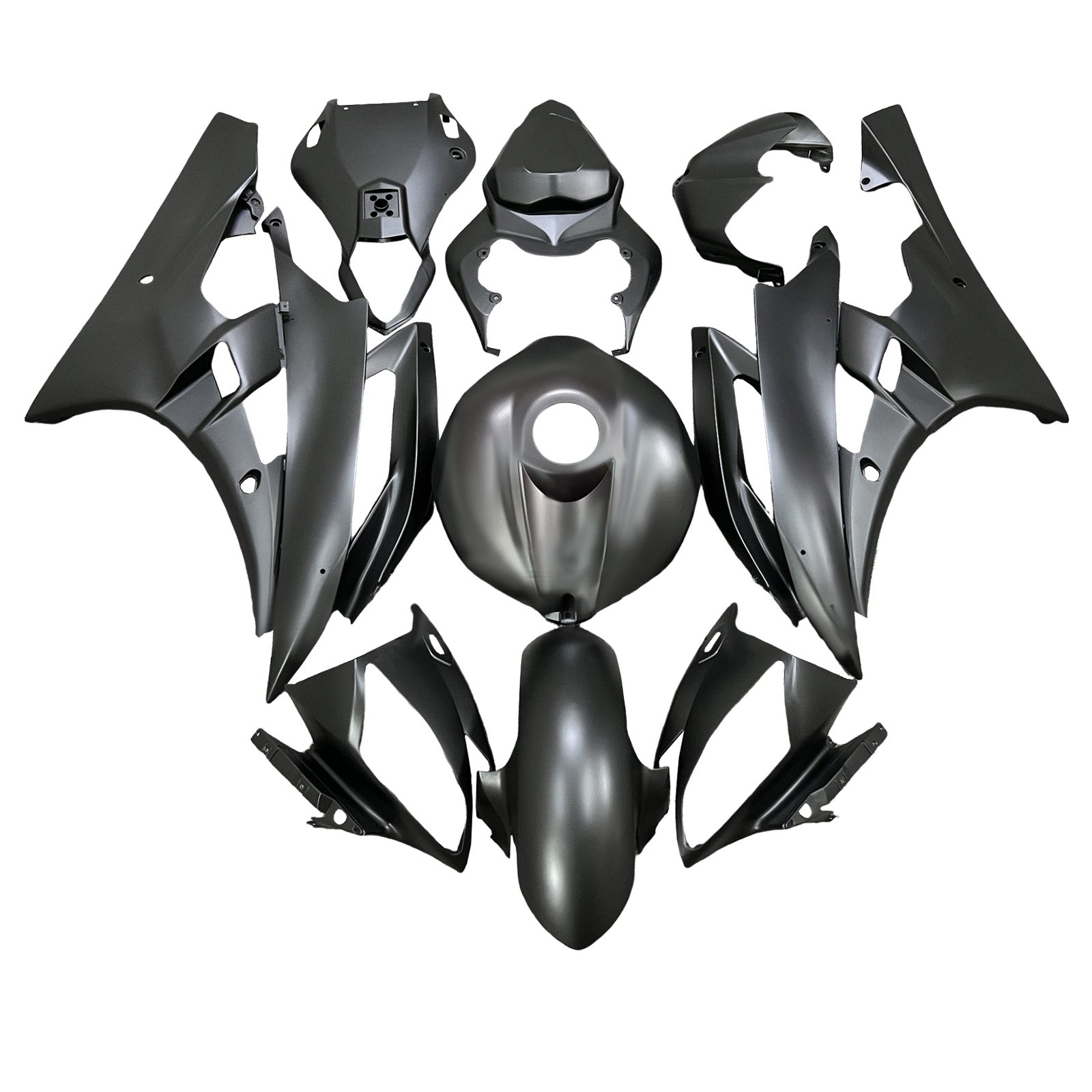 Zestaw owiewek z wtryskiem tworzywa ABS do Yamaha YZFR6 YZF-R6 2006-2007