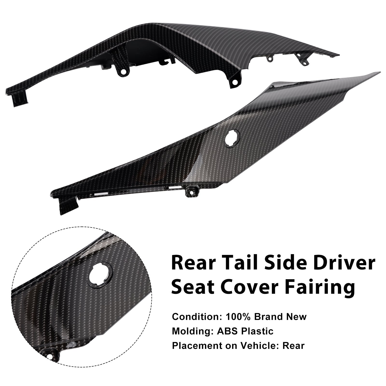 Carenatura del sedile del conducente posteriore per Aprilia RSV4 2021-2024