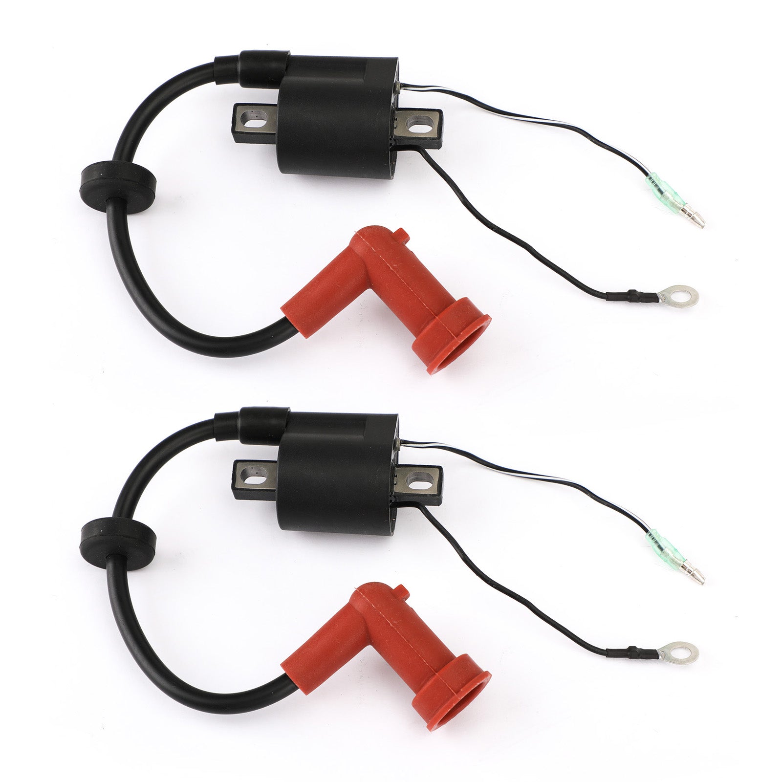 2x Bobine D'Allumage pour Yamaha 40hp 40X E40X MHL M(W/T)HS/L 66T-85570-00