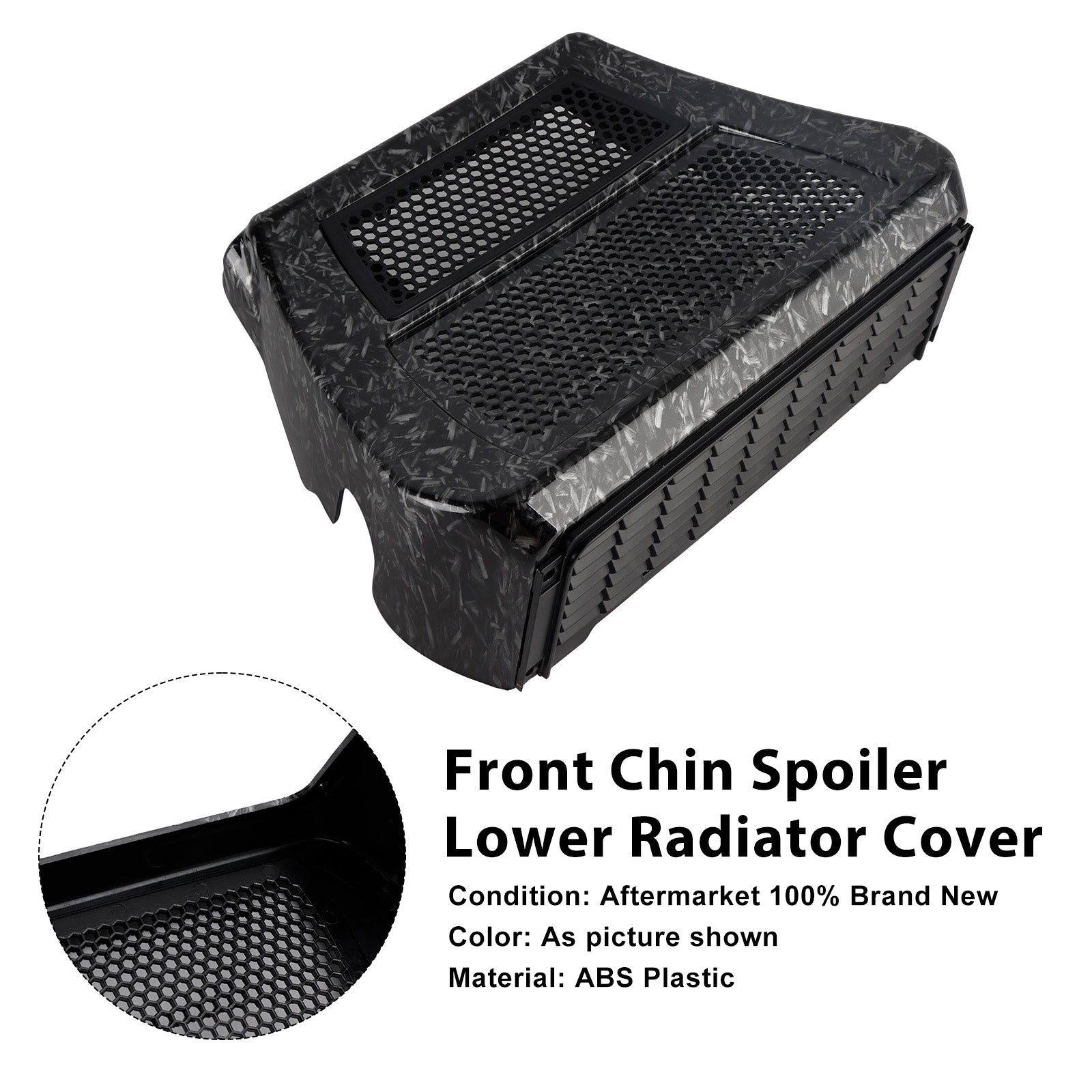 Spoilers inférieurs de menton et protection de radiateur pour Harley CVO Road Glide ST FLTRXSTSE 2024-2025