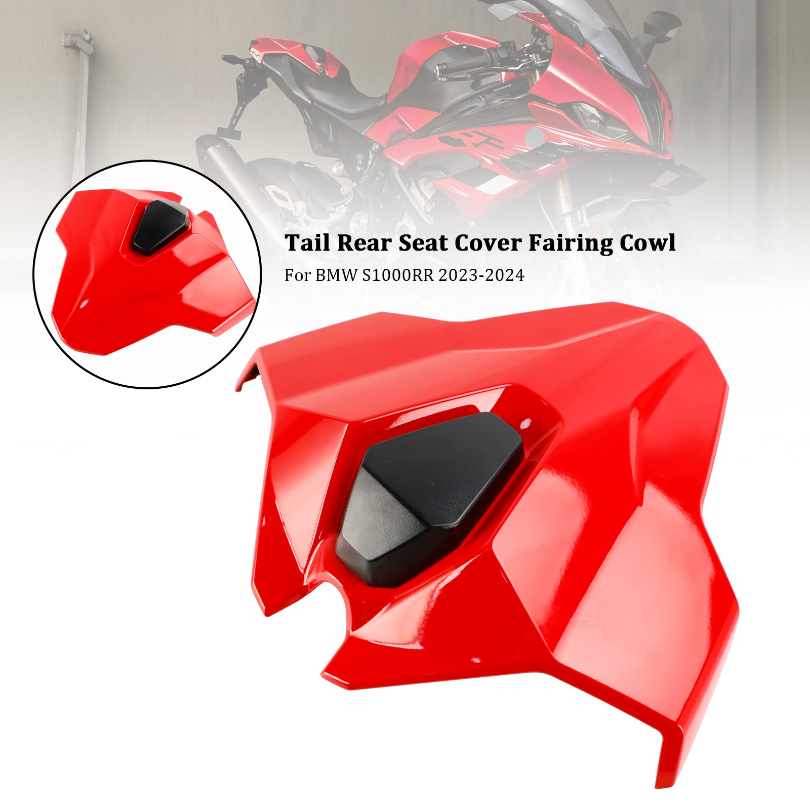 Capot de carénage de couverture de siège arrière de queue pour BMW S1000RR 2023-2024