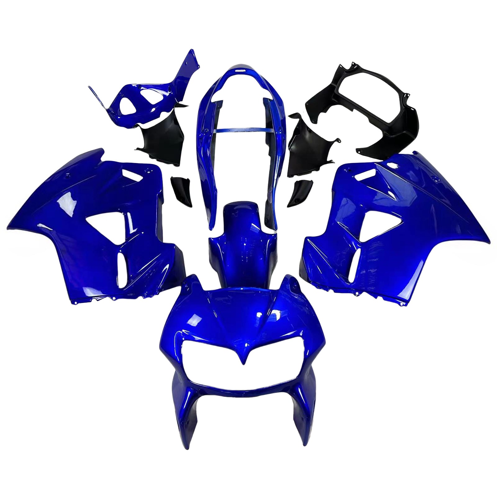 Injection carénage kit carrosserie plastique ABS pour Honda VFR800 1998-2001