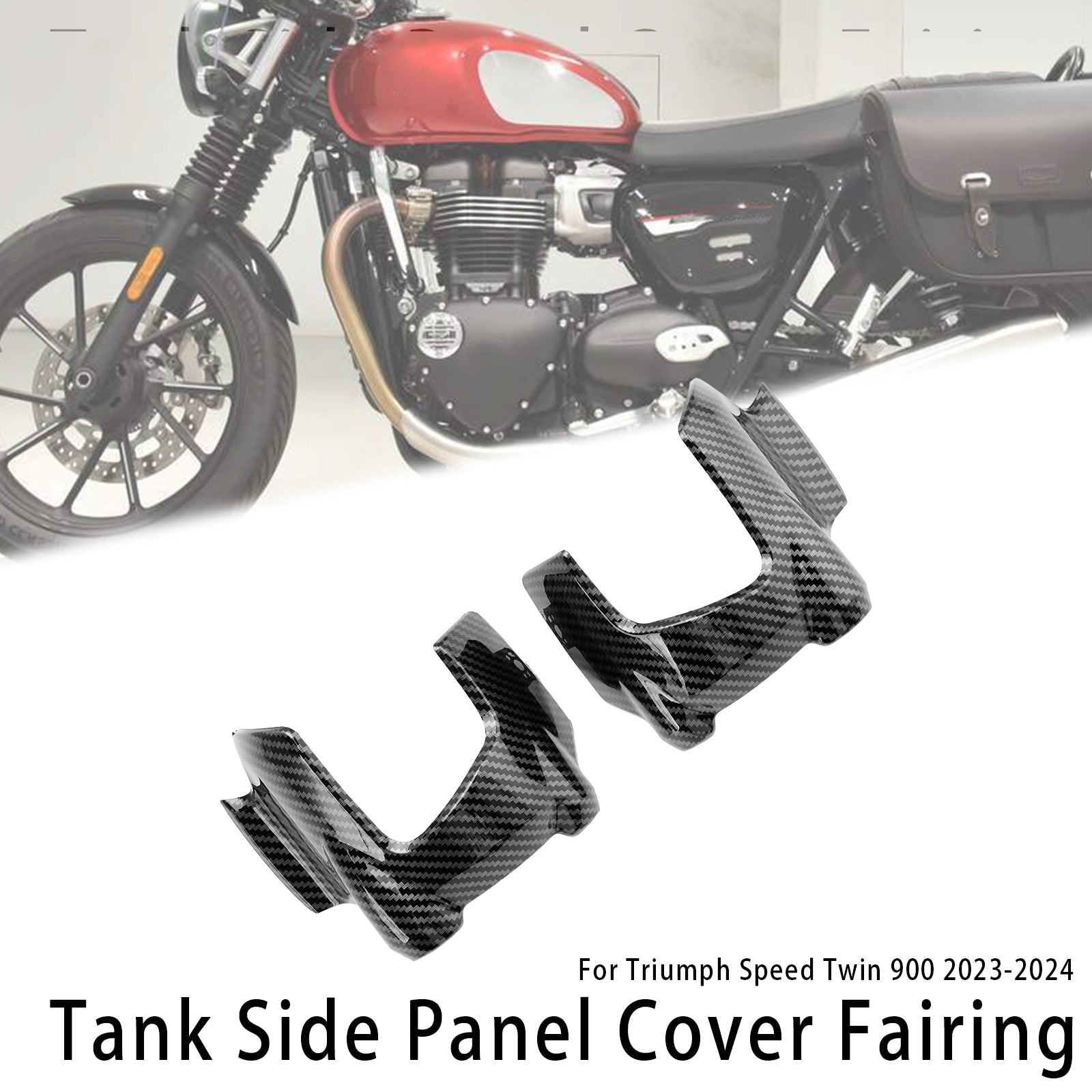 Panneau de carénage latéral de réservoir Speed Twin 900 2023-2024