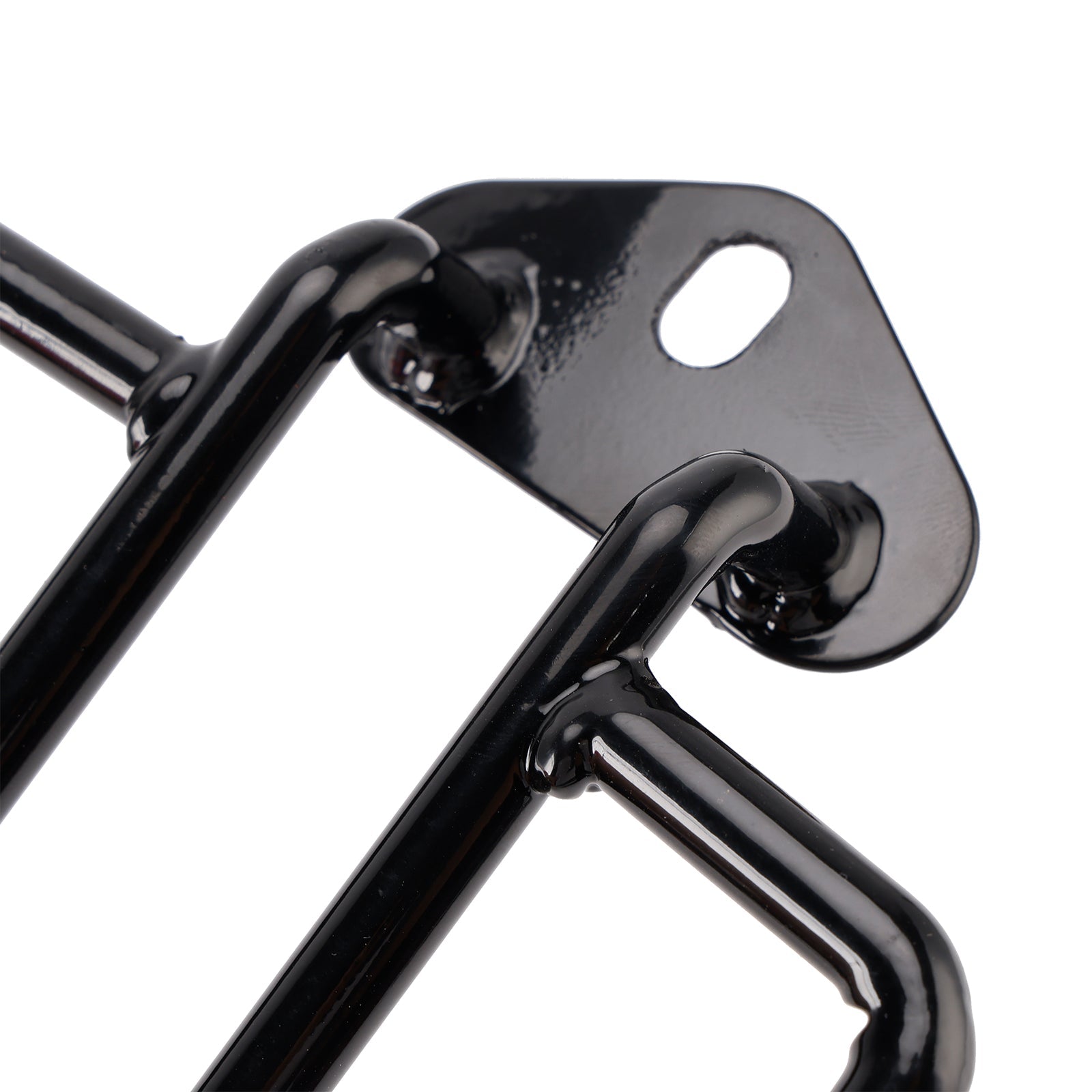 Porte-bagages arrière noir pour selle solo, compatible avec Sportster XL XR 883 1200 2004-2022