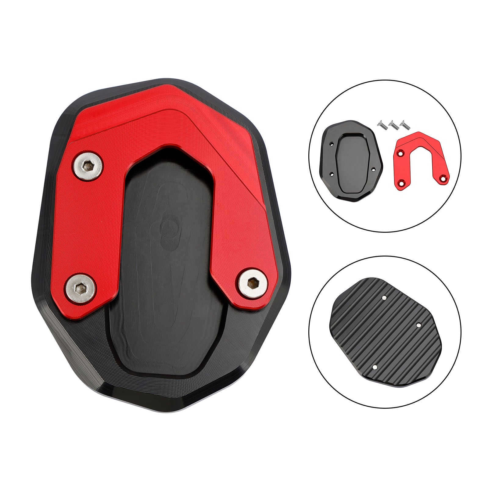 Agrandir Béquille Latérale Extension Plaque pour Ducati Scrambler 800/1100 15-20