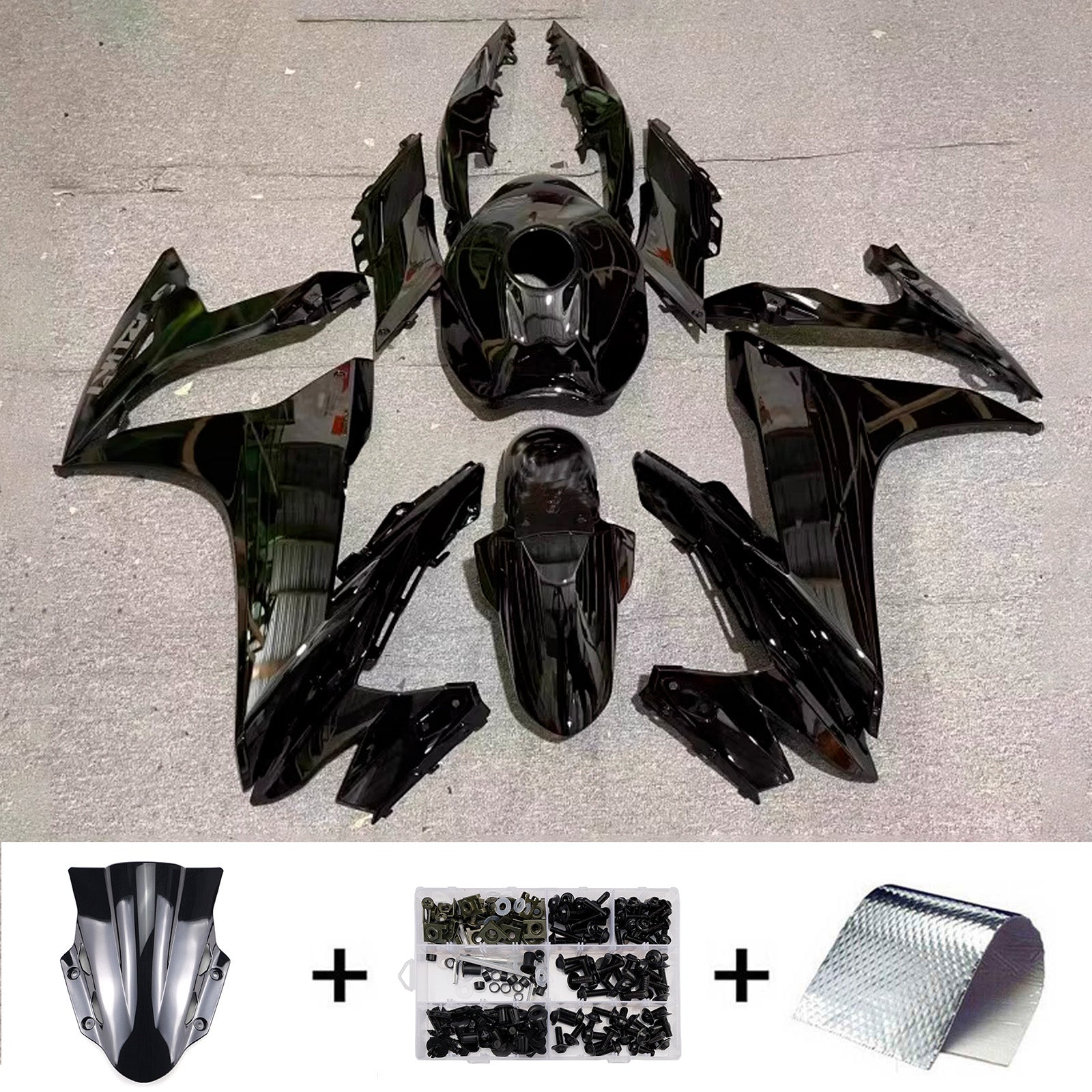 Kit de carénage injecté en plastique ABS pour Suzuki GSX250R 2017-2020
