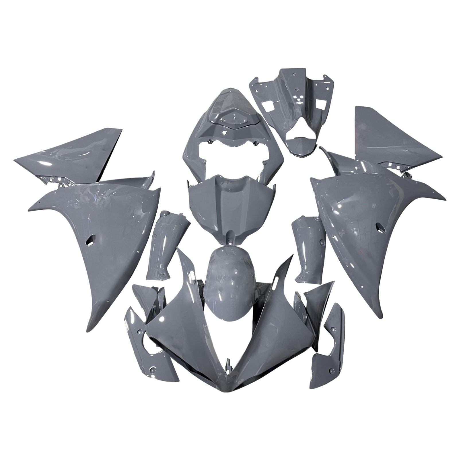Kit de carénage injecté en plastique ABS pour Yamaha YZFR1 YZF-R1 2009-2011