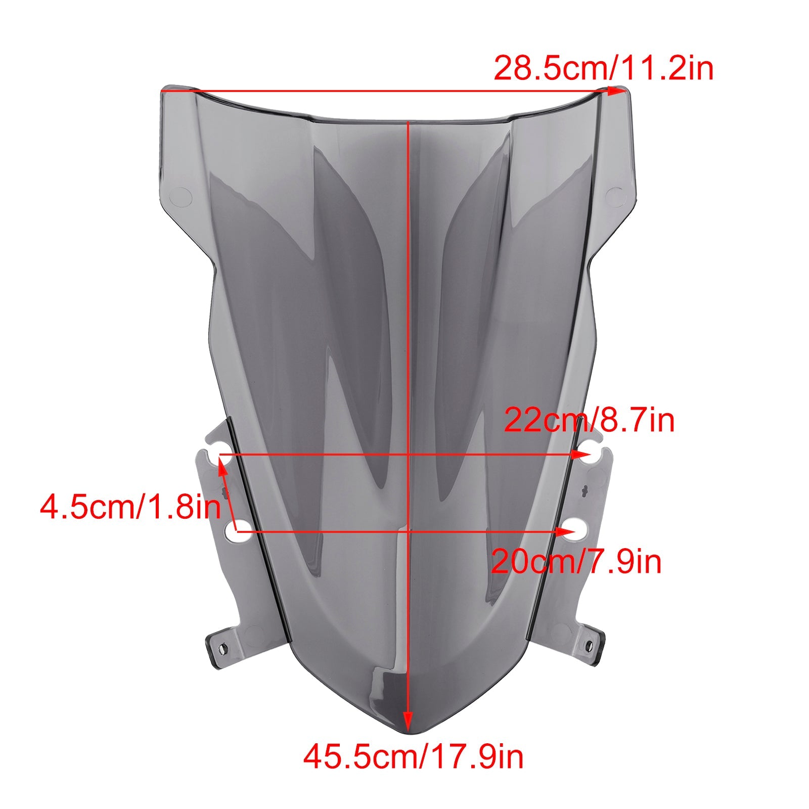 Tuulilasi Daytona 660 2024-2025 moottoripyörän tuulilasi