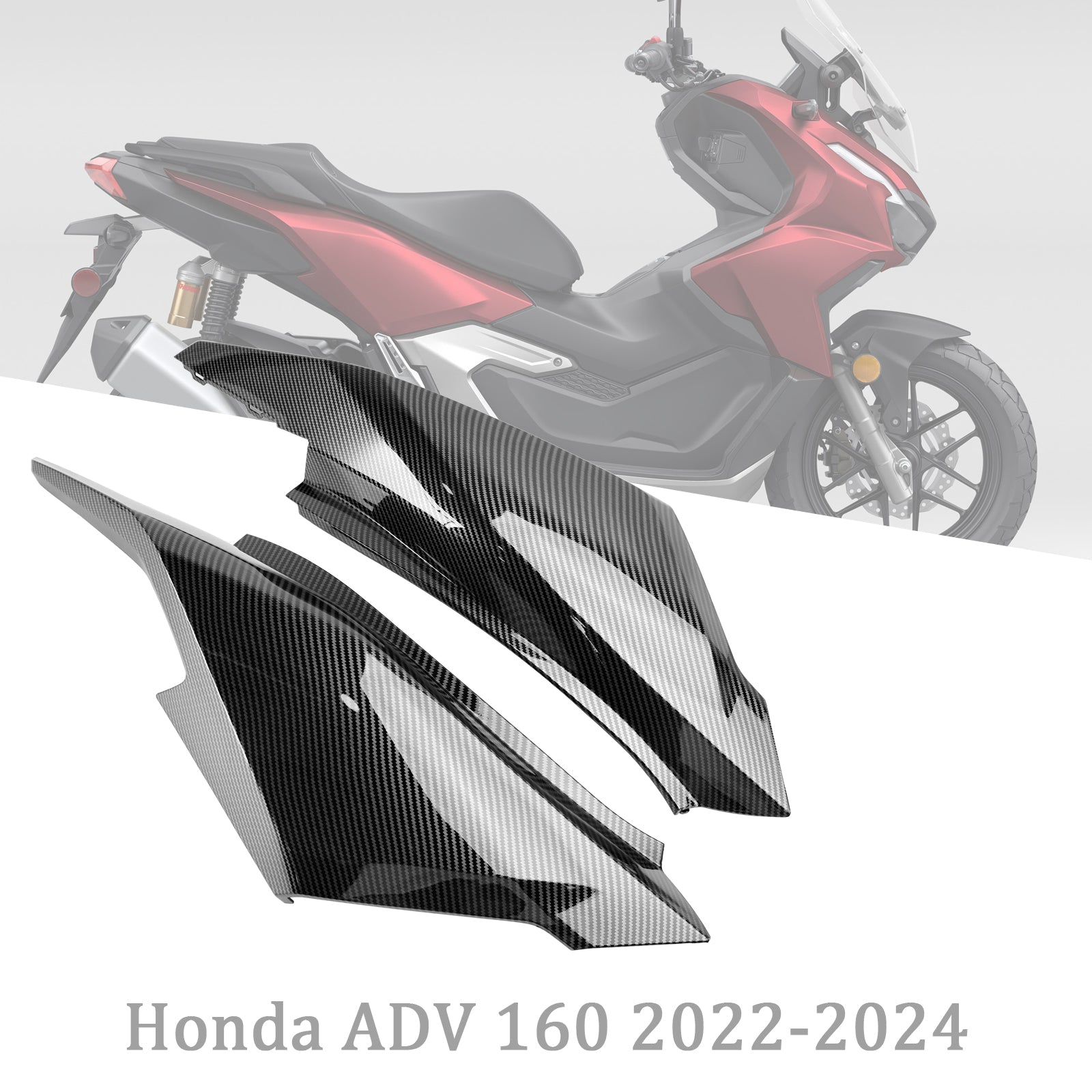 2023-2024 Honda ADV 160 Copertura del telaio laterale del sedile posteriore Carenatura