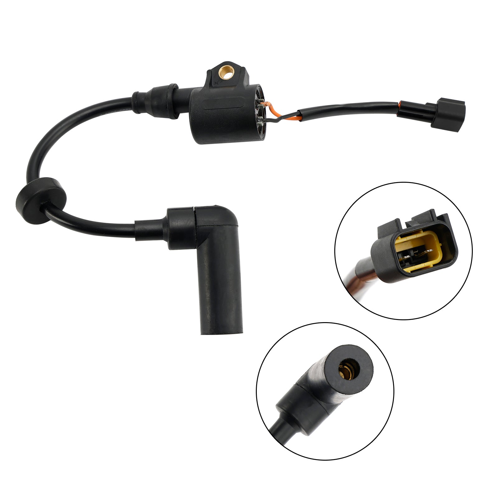 Bobine d'allumage adaptée pour Yamaha 30HP F30 TS/LR 40HP F40 TLR EJR MJH 67C-85570-00