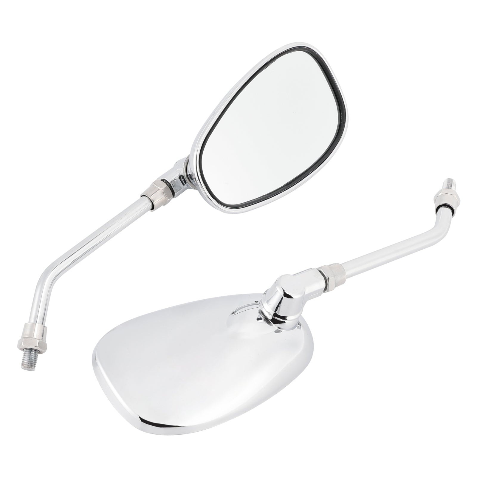 Paar zwarte M10 M10 M10s voor Yamaha V-Star XVS650 1998-2004 XVS1100 00-09