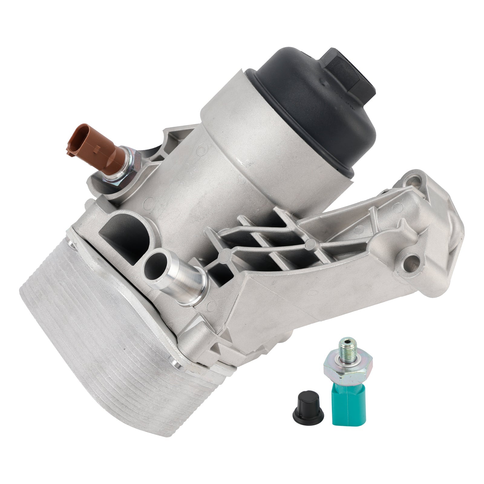 Alloggiamento del filtro dell'olio e radiatore'Olio 03N115389A per Audi, Seat, Skoda e VW 1.6 e 2.0 TDI