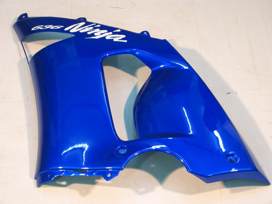 2005-2006 KAWASAKI ZX6R 636 Kit carenatura iniezione carrozzeria in plastica ABS