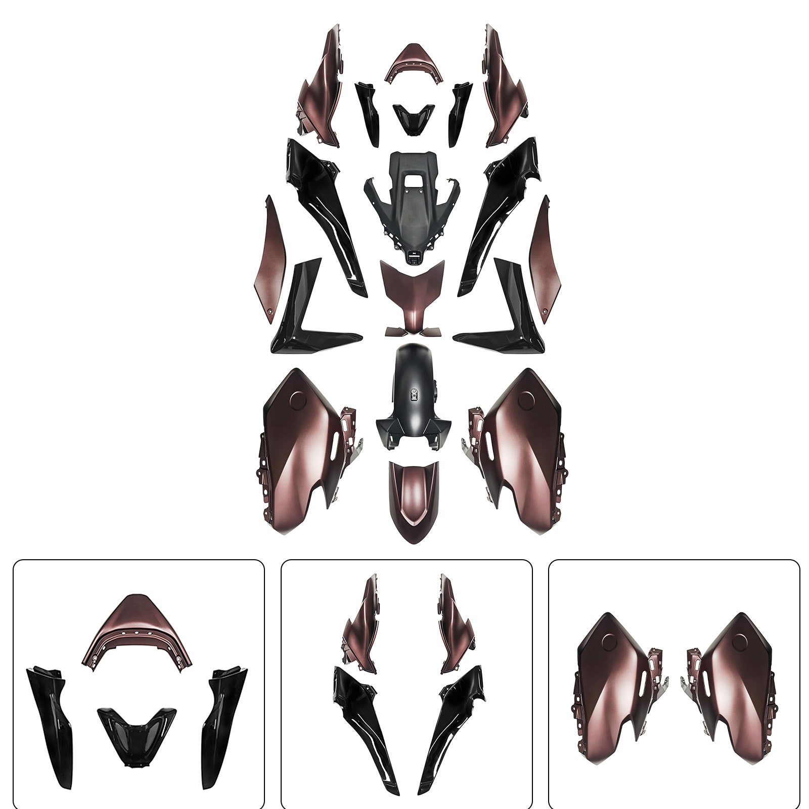 Kit de carénage d'injection pour Yamaha TMAX560 (2025-2026)