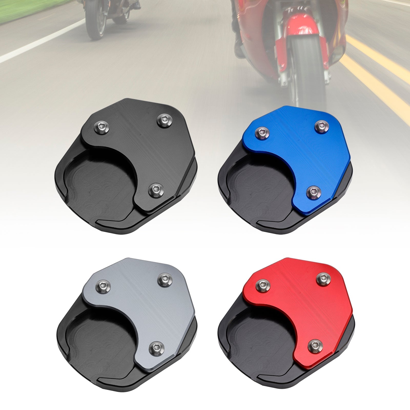 Verbreed zijstandaardkussen voor Tiger Sport 660 (2022-2025)