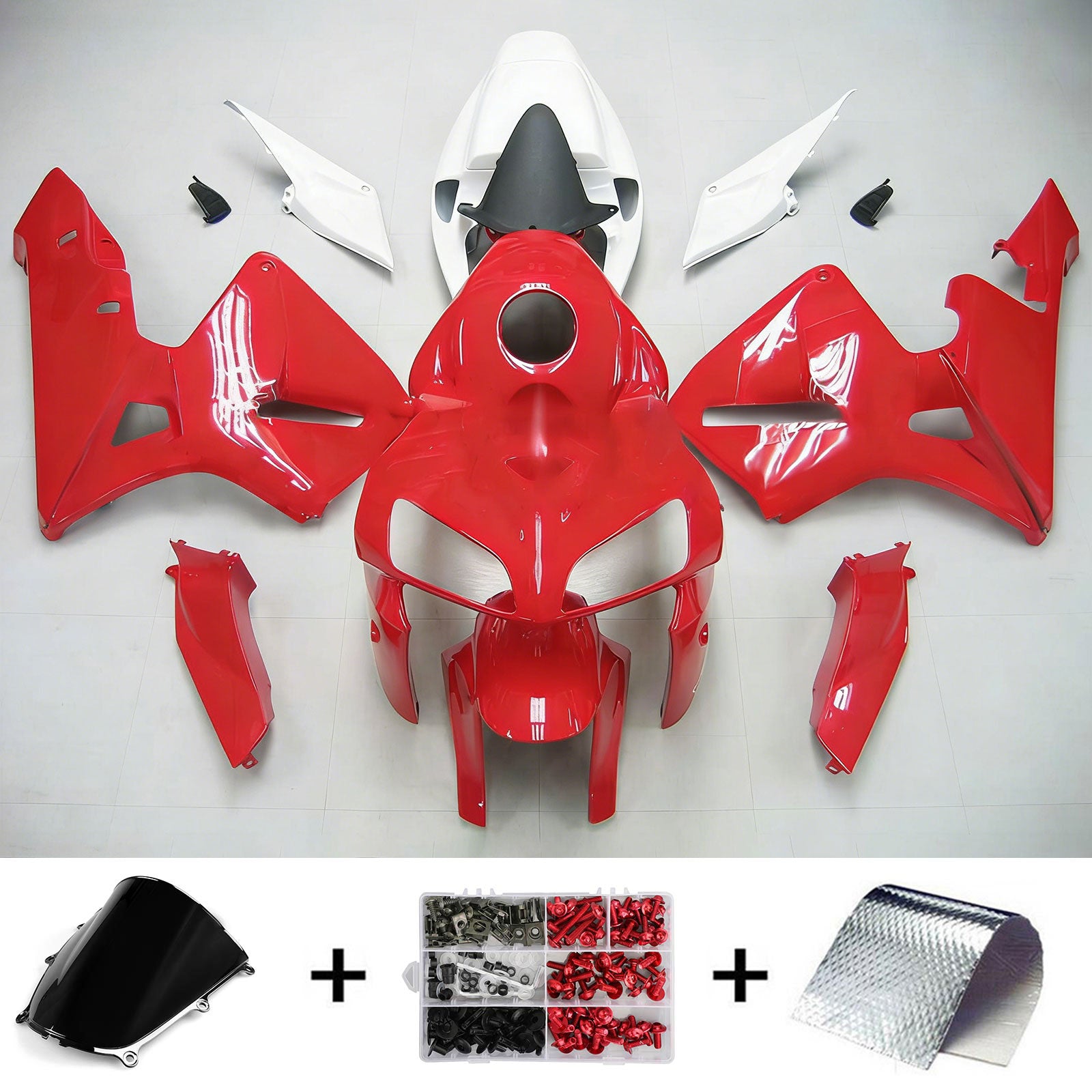 Kit de carénage par injection, carrosserie en plastique ABS pour Honda CBR600RR 2005-2006 F5