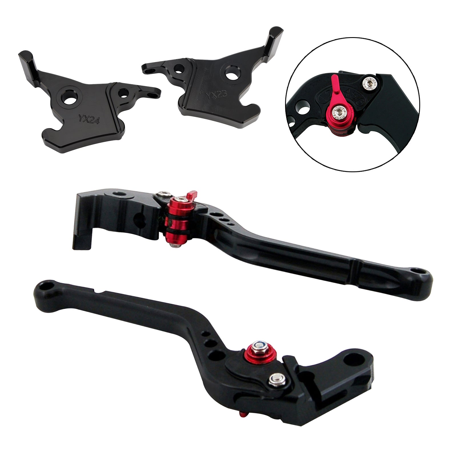 Levier d'embrayage et de frein long pour YAMAHA XMAX 300 (2023-2025)