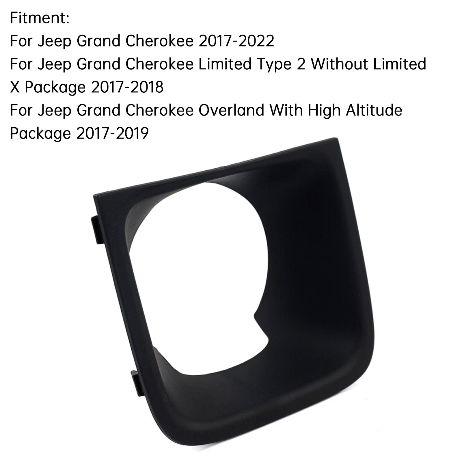 Adaptive Curmater Cover Black 68262018AA za Jeep Grand 2017-2022