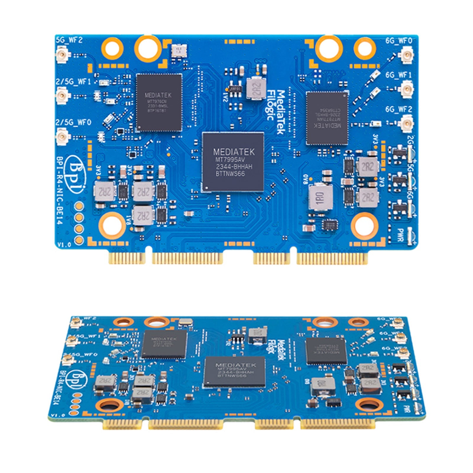 Odprtokodni modul usmerjevalnika BPI-R4-NIC-BE14 BPI-R4-WIFI7 Banana modul PI R4 wifi7