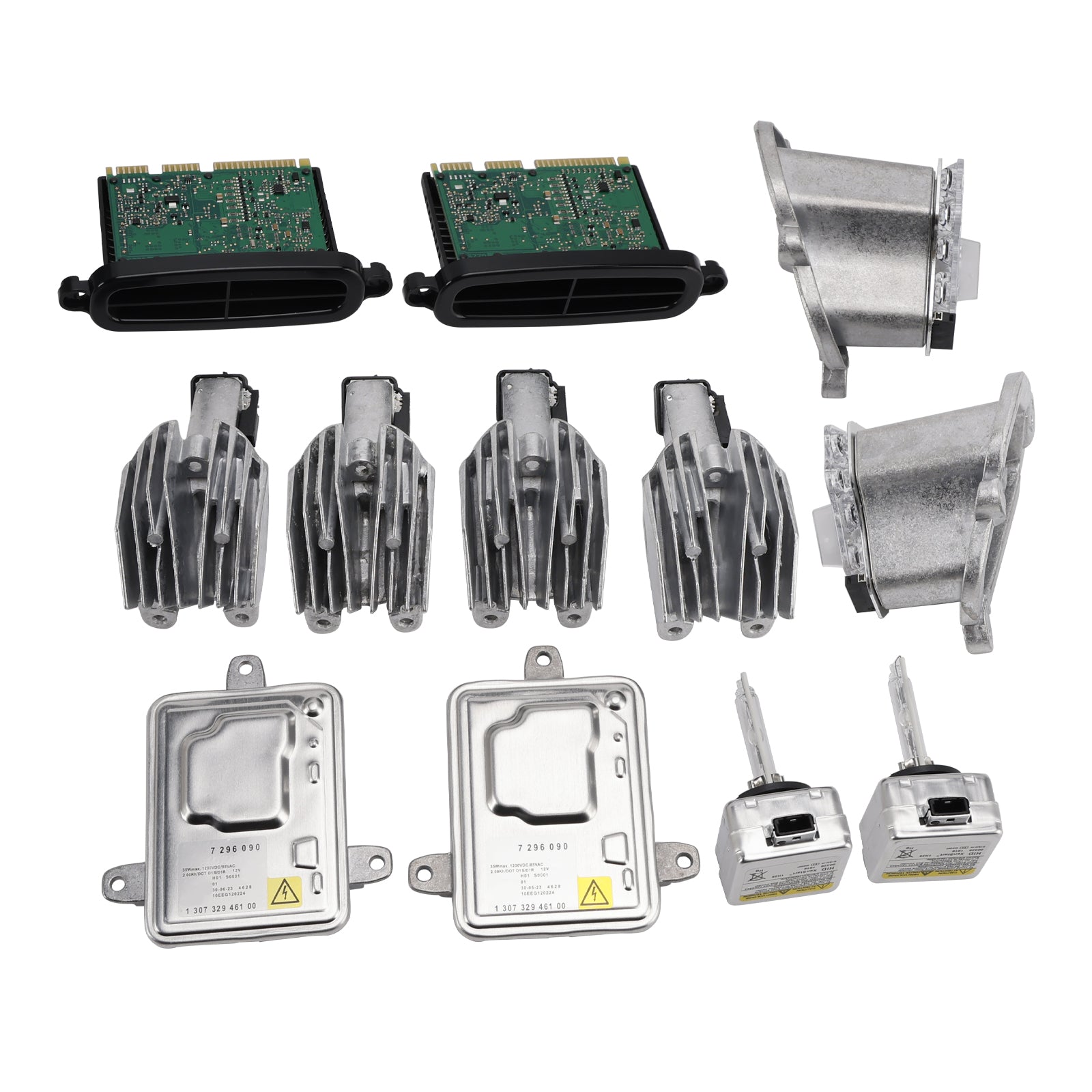 Faros LED izquierdo y derecho para BMW 550i xdrive 2011-2013, 12 piezas, AHL 63117316217 130732946100