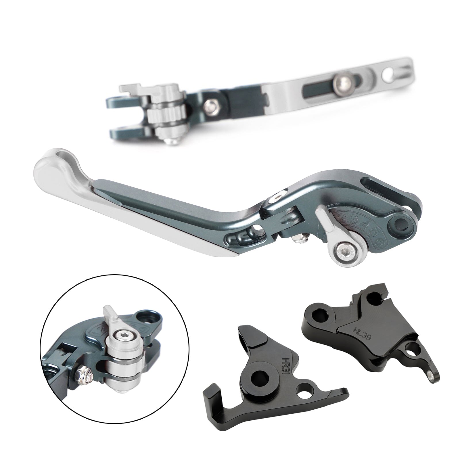 Levier de frein d'embrayage réglable pour CFMOTO 450SS 450SR 21-23 450NK 23-24