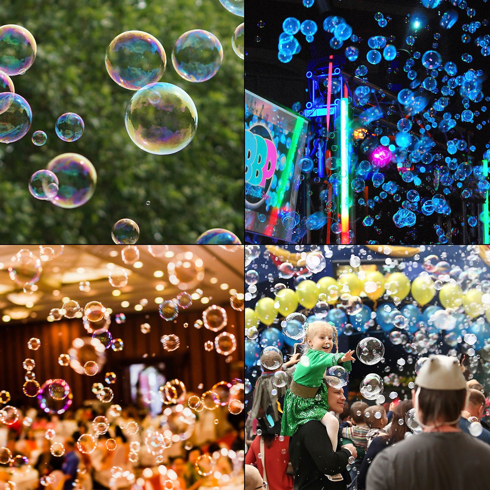 Automatische Bubble Machine RGB LED-lamp met afstandsbedieningseffect Party