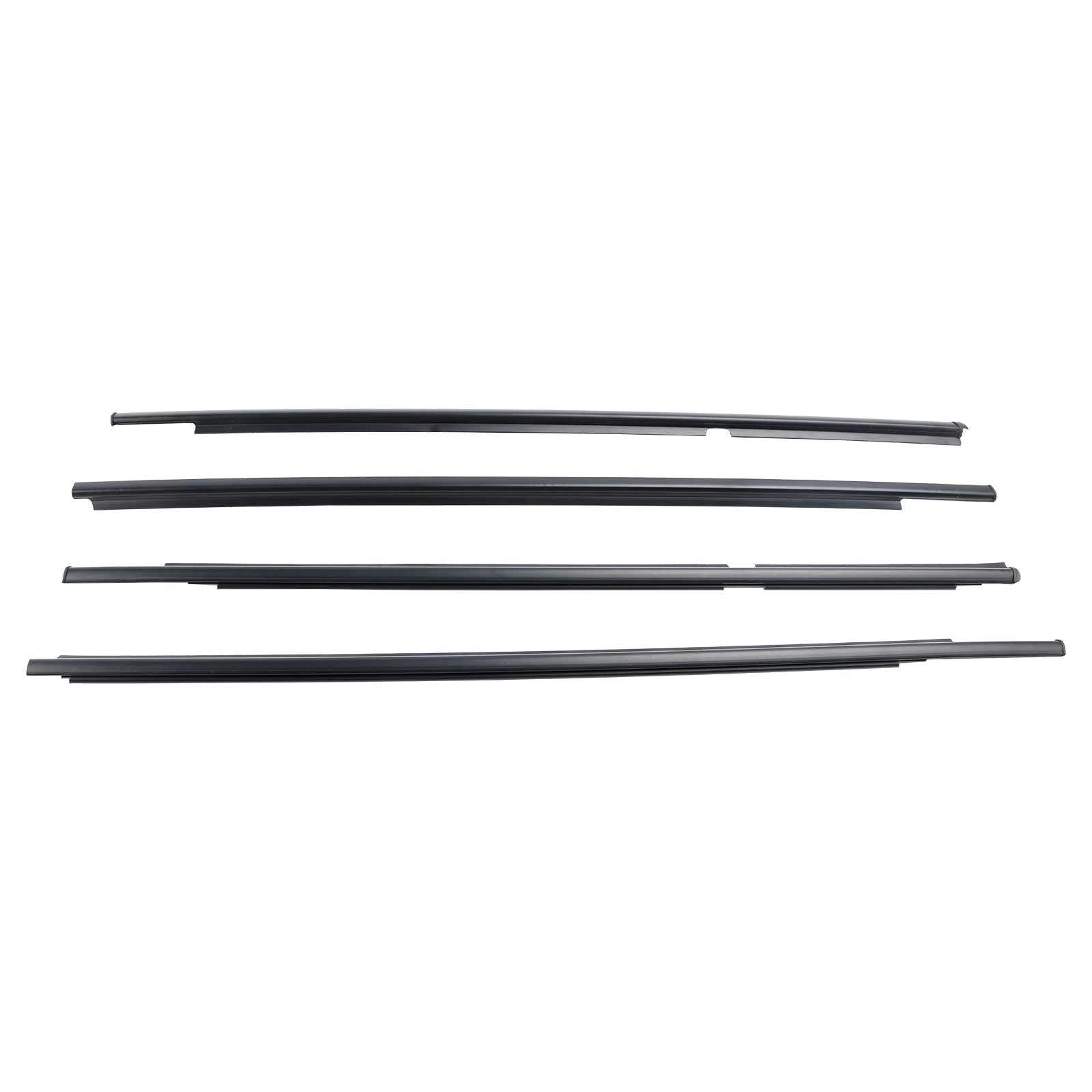 2005-2011 Toyota Yaris 4pcs moulage de coupe-froid en verre de porte extérieure 68160-52110