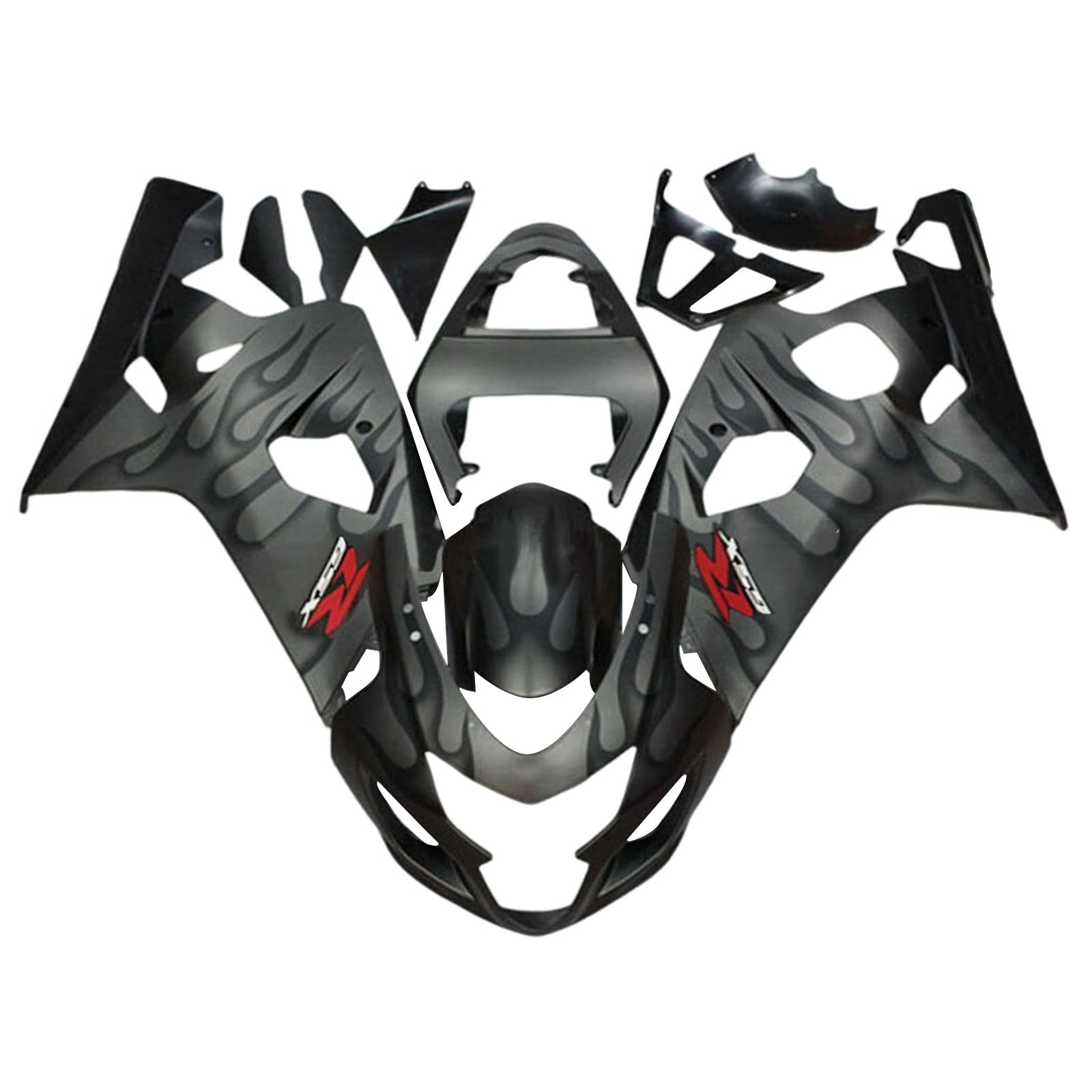 2004-2005 Suzuki GSXR 600/750 K4 Kit de carénage injection de carrosserie en plastique