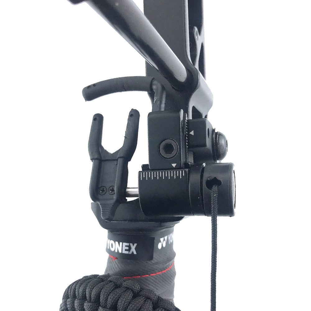 Samengestelde boog laten vallen Wegvallen Pijlsteun Rechterhand Boogschieten Jagen Schieten