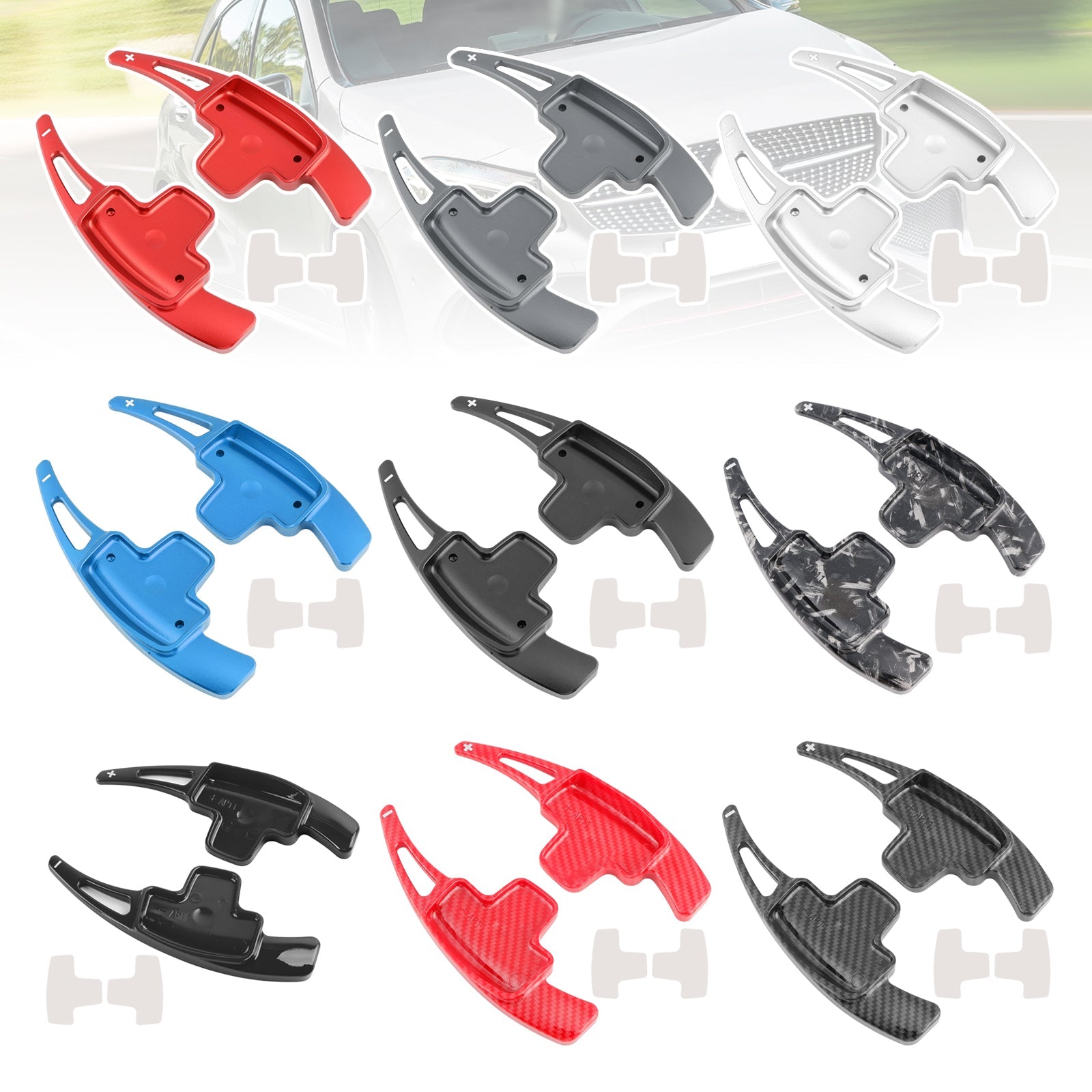 Palettes de changement de vitesse au volant pour Mercedes-Benz B GL GLA 12-15