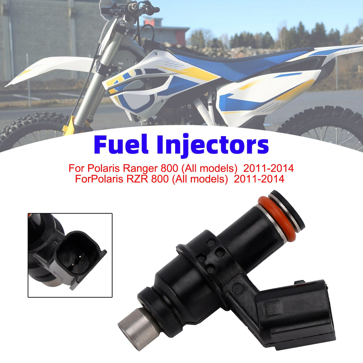Polttoainesuuttimet 768582108490 ja 77741023044 Husqvarna FC250, FC350 ja FC450