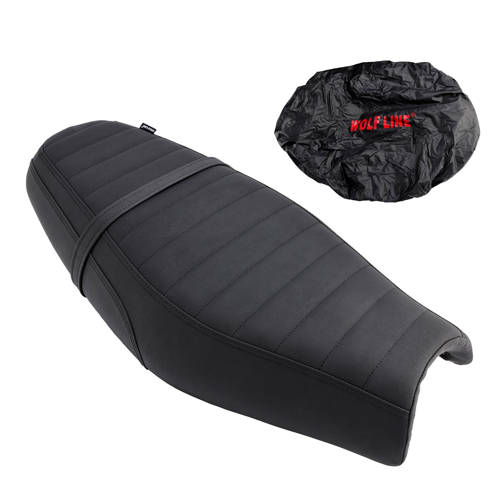 Reemplace el asiento del conductor delantero/trasero del pasajero negro para la calle Twin Speed ​​Twin 900 Brown